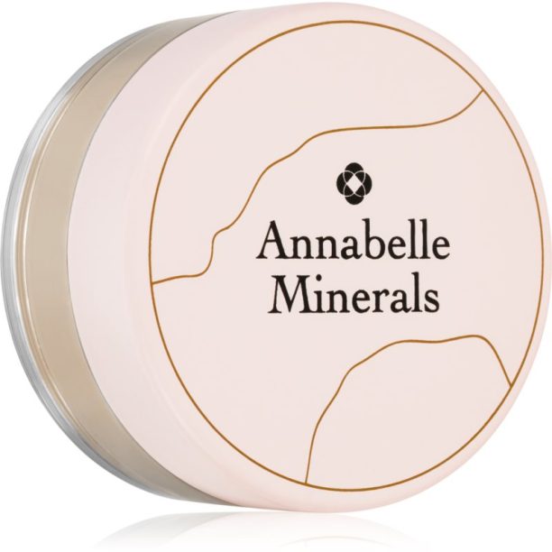 Annabelle Minerals Coverage Mineral Foundation минерална пудра за перфектен външен вид цвят Golden Fairest 4 гр.