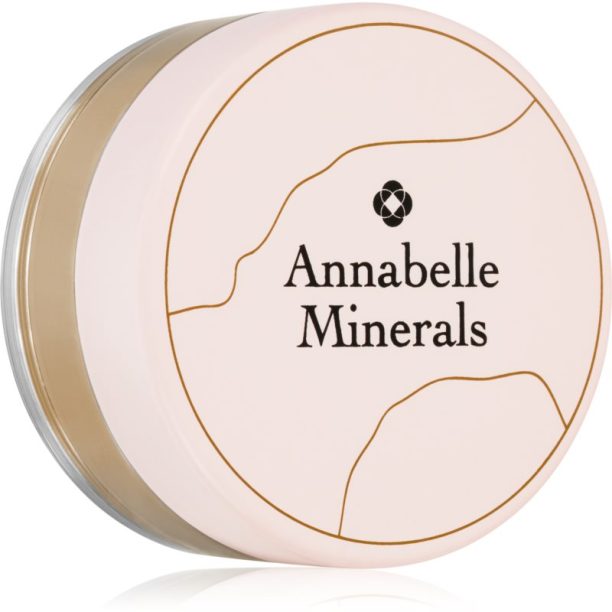 Annabelle Minerals Coverage Mineral Foundation минерална пудра за перфектен външен вид цвят Golden Light 4 гр.