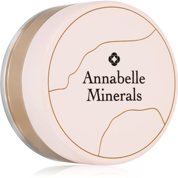 Annabelle Minerals Coverage Mineral Foundation минерална пудра за перфектен външен вид цвят Golden Medium 4 гр.