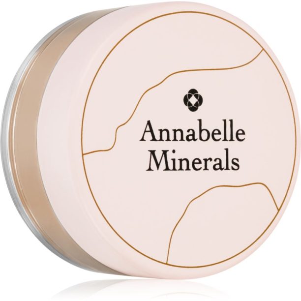 Annabelle Minerals Coverage Mineral Foundation минерална пудра за перфектен външен вид цвят Pure Fair 4 гр.