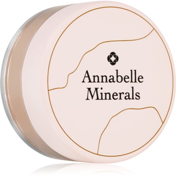 Annabelle Minerals Matte Mineral Foundation минерална пудра за матиране цвят Natural Light 4 гр.