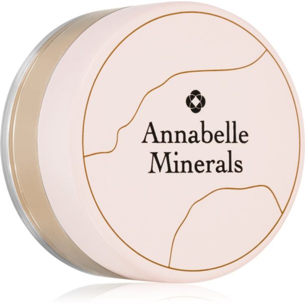 Annabelle Minerals Radiant Mineral Foundation минерална пудра за озаряване на лицето цвят Golden Fairest 4 гр.