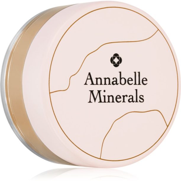 Annabelle Minerals Radiant Mineral Foundation минерална пудра за озаряване на лицето цвят Golden Light 4 гр.