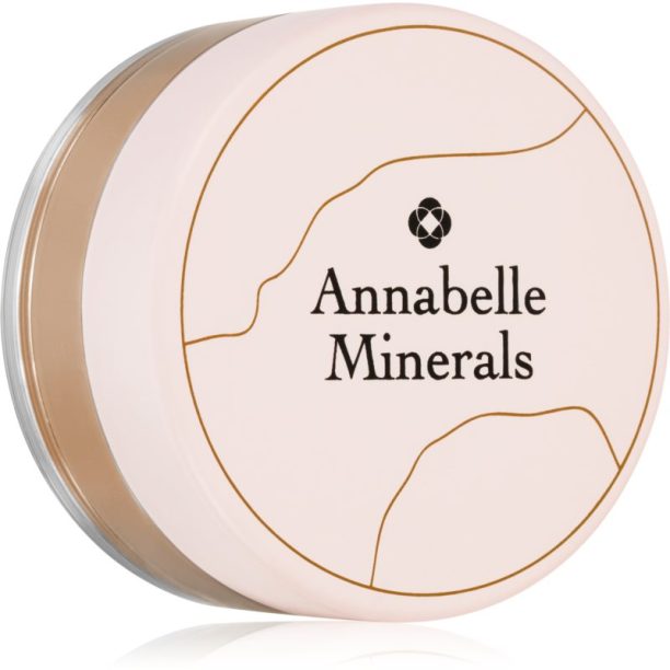 Annabelle Minerals Radiant Mineral Foundation минерална пудра за озаряване на лицето цвят Golden Medium 4 гр.