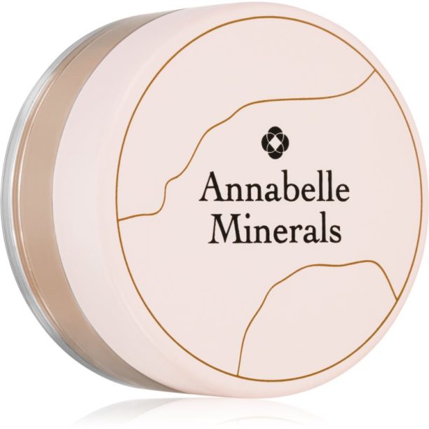 Annabelle Minerals Radiant Mineral Foundation минерална пудра за озаряване на лицето цвят Natural Light 4 гр.