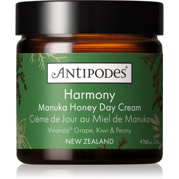 Antipodes Harmony Manuka Honey Day Cream лек дневен крем за озаряване на лицето 60 мл. на ниска цена