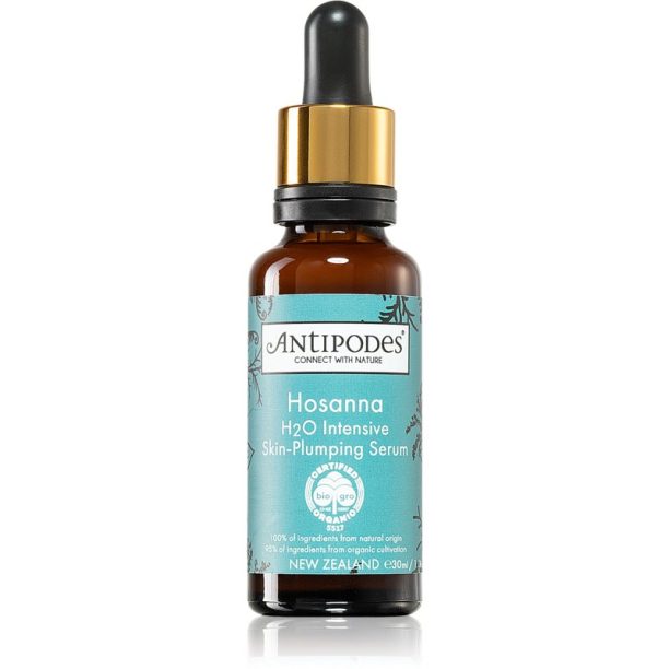 Antipodes Hosanna H₂O Intensive Skin-Plumping Serum интензивен хидратиращ серум за лице 30 мл. на ниска цена