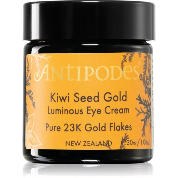 Antipodes Kiwi Seed Gold Luminous Eye Cream нежен очен крем със злато 30 мл. на ниска цена