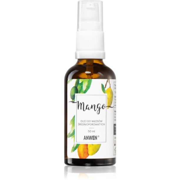 Anwen Mango подхранващо масло за коса Medium porosity 50 мл.