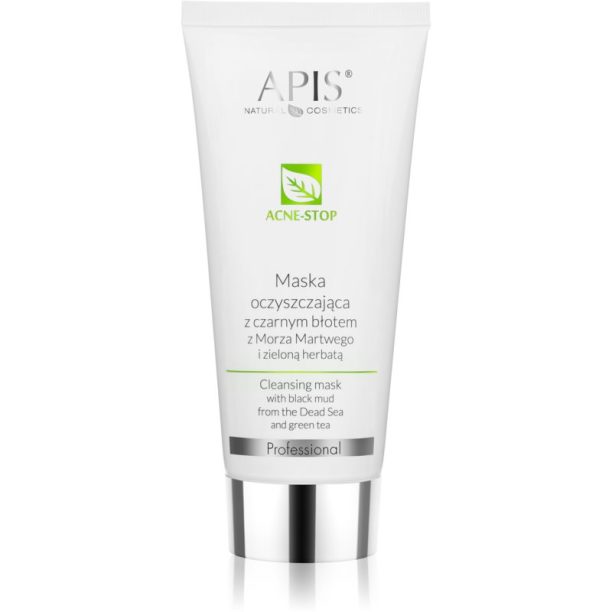 Apis Natural Cosmetics Acne-Stop Professional дълбоко почистваща маска за мазна кожа склонна към акне 200 мл. на ниска цена