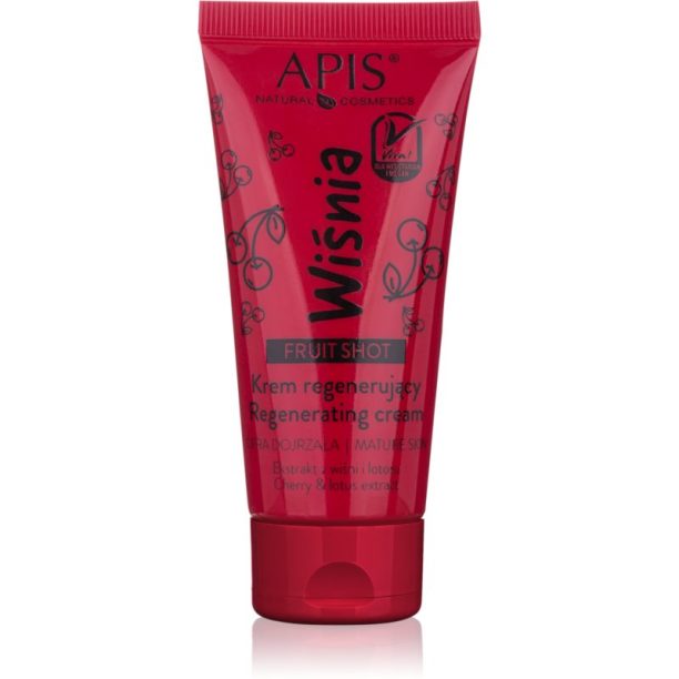 Apis Natural Cosmetics Fruit Shot Sour Cherry интензивен регенериращ крем 50 мл.