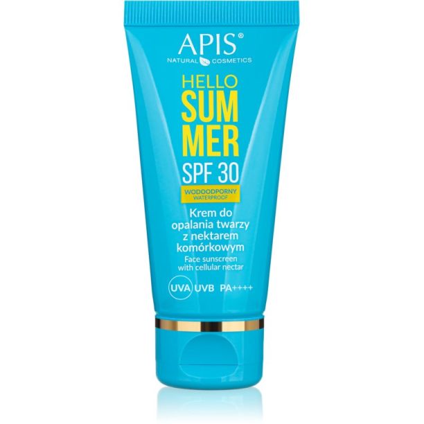 Apis Natural Cosmetics Hello Summer слънцезащитен крем за лице SPF 30 50 мл.