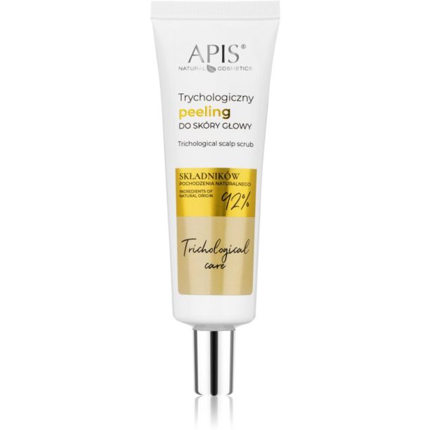 Apis Natural Cosmetics Trichological Care ензиматичен пилинг за коса и скалп 80 мл.