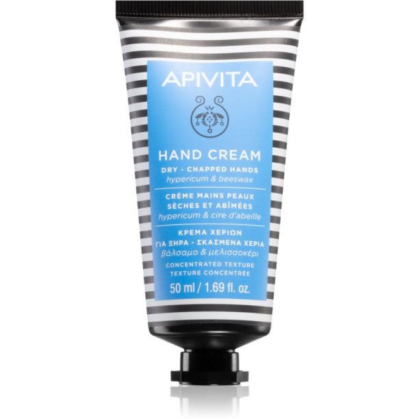 Apivita Hand Care Hypericum & Beeswax крем за ръце за суха и чувствителна кожа с хидратиращ ефект 50 мл.