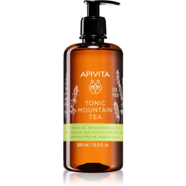 Apivita Tonic Mountain Tea тонизиращ душ-гел 500 мл.