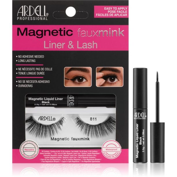 Ardell FauxMink Liner & Lash комплект за мигли 811