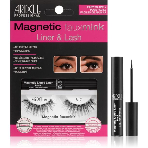 Ardell FauxMink Liner & Lash комплект за мигли 817