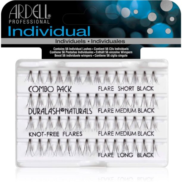 Ardell Individuals Combo Pack лепящи снопчета мигли без възли