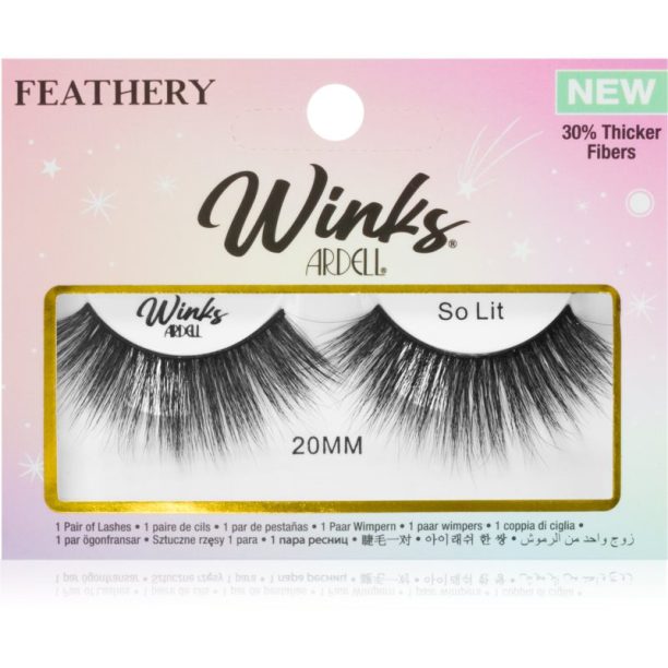 Ardell Winks изкуствени мигли тип So Lit (20 mm) 1 бр.