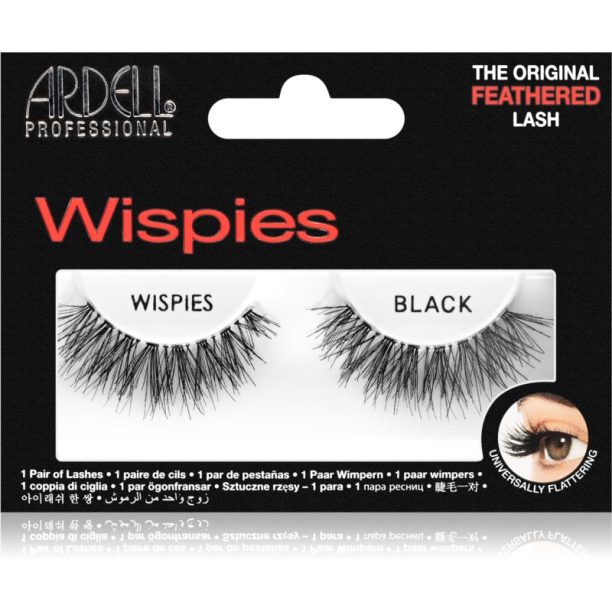 Ardell Wispies изкуствени мигли Wispies Black