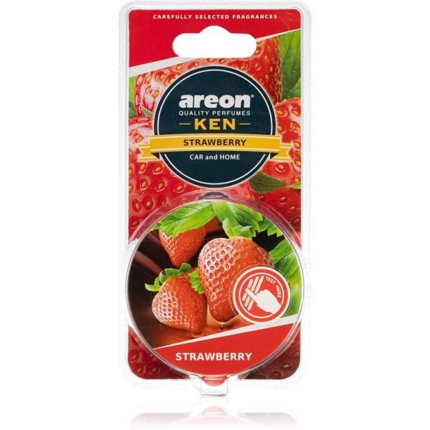 Areon Ken Strawberry aроматизатор за автомобил 35 гр.