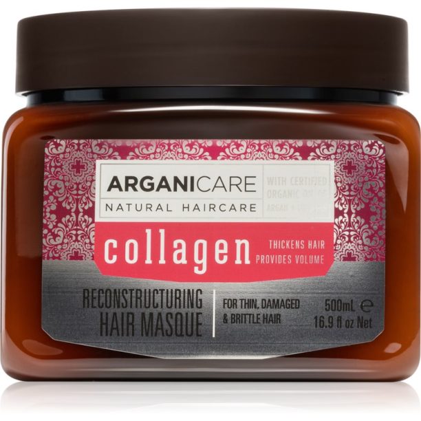 Arganicare Collagen регенерираща маска за коса 500 мл.