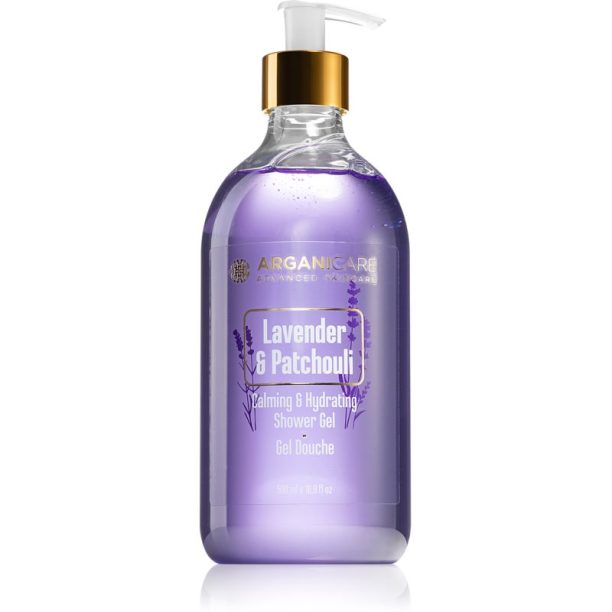 Arganicare Lavender & Patchouli успокояващ душ гел 500 мл.