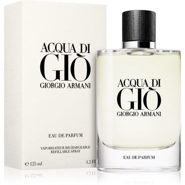 Armani Acqua di Giò Pour Homme парфюмна вода сменяема за мъже 125 мл. на ниска цена