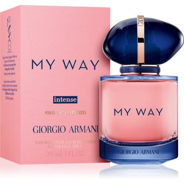 Armani My Way Intense парфюмна вода сменяема за жени 30 мл. купи на топ цена