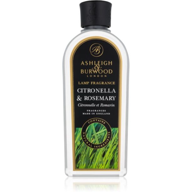 Ashleigh & Burwood London Lamp Fragrance Citronella & Rosemary пълнител за каталитична лампа 500 мл.