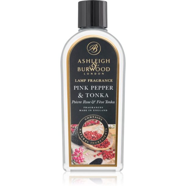 Ashleigh & Burwood London Lamp Fragrance Pink Pepper & Tonka пълнител за каталитична лампа 500 мл.