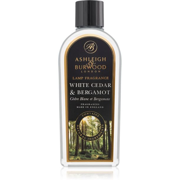 Ashleigh & Burwood London Lamp Fragrance White Cedar & Bergamot пълнител за каталитична лампа 500 мл.