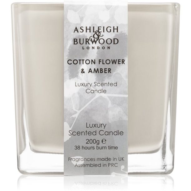 Ashleigh & Burwood London Life in Bloom Cotton Flower & Amber ароматна свещ 200 гр.