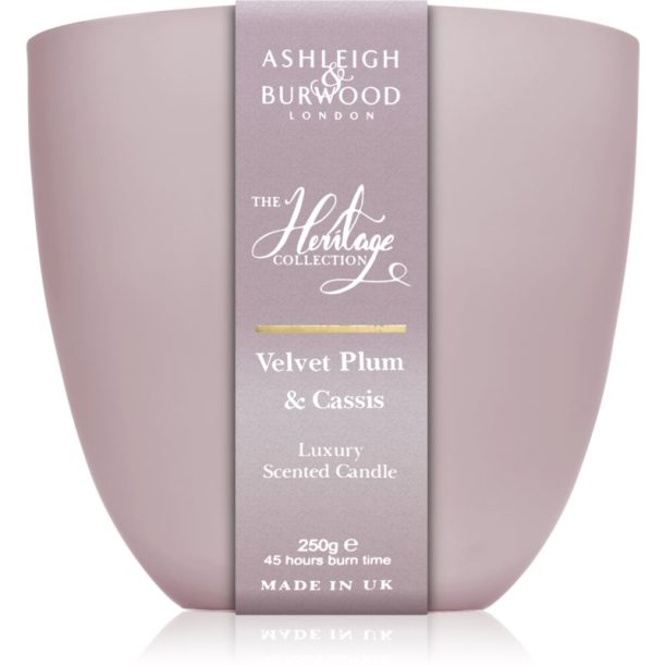 Ashleigh & Burwood London The Heritage Collection Velvet Plum & Cassis ароматна свещ 250 гр.