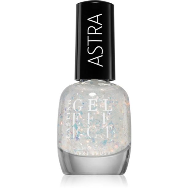 Astra Make-up Lasting Gel Effect дълготраен лак за нокти цвят 43 Diamond 12 мл.