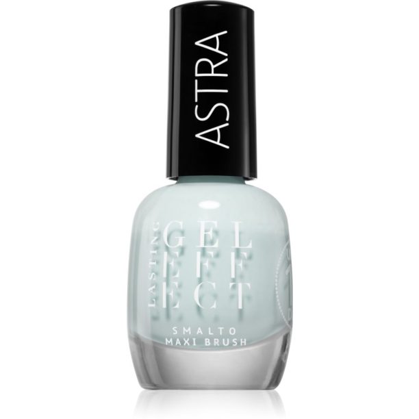 Astra Make-up Lasting Gel Effect дълготраен лак за нокти цвят 63 Minty Milk 12 мл.