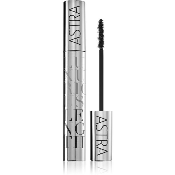 Astra Make-up Luxurious Length удължаваща спирала екстра черно цвят Deep Black 8 мл.