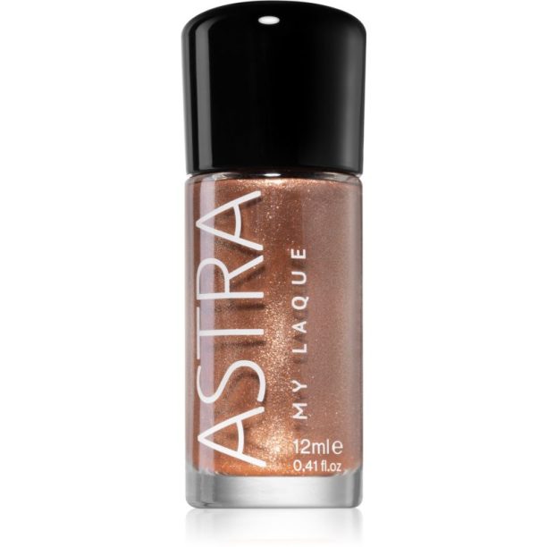 Astra Make-up My Laque 5 Free дълготраен лак за нокти цвят 53 Copper Chic 12 мл.