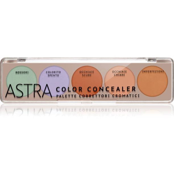 Astra Make-up Palette Color Concealer палитра коректори 6