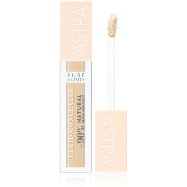 Astra Make-up Pure Beauty Fluid Concealer течен коректор цвят 02 Nut 5 мл.