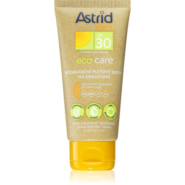 Astrid Sun Eco Care слънцезащитен крем за лице SPF 30 Eco Care 50 мл.