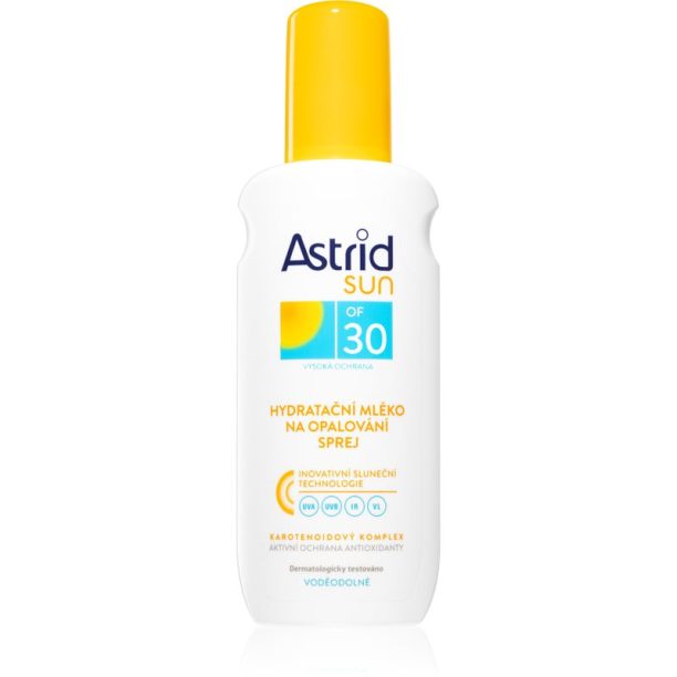 Astrid Sun слънцезащитно мляко в спрей SPF 30 200 мл.