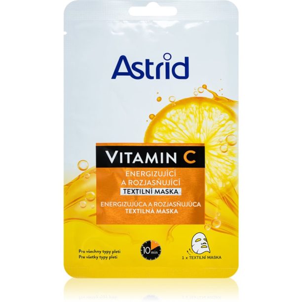 Astrid Vitamin C енергизираща маска за лице с витамин С 20 мл.