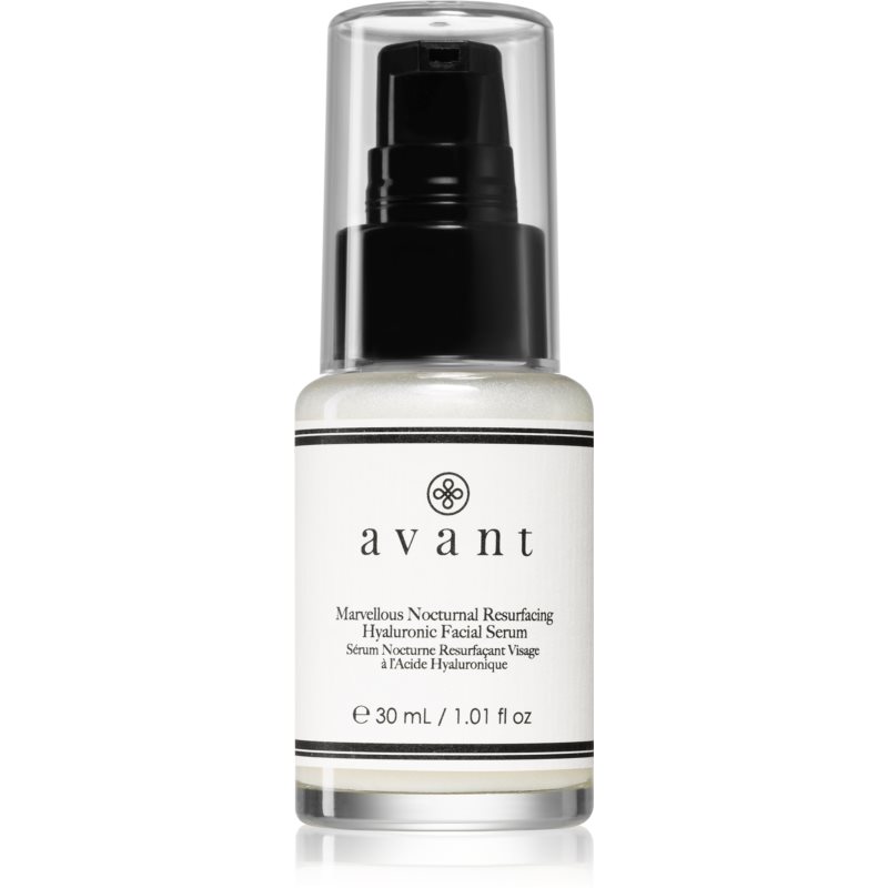 Avant Age Restore Marvellous Nocturnal Resurfacing Hyaluronic Facial Serum нощен серум за изглаждане на контурите 30 мл. на ниска цена