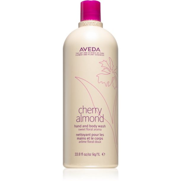 Aveda Cherry Almond Hand and Body Wash овлажняващ душ гел за ръце и тяло 1000 мл. на ниска цена