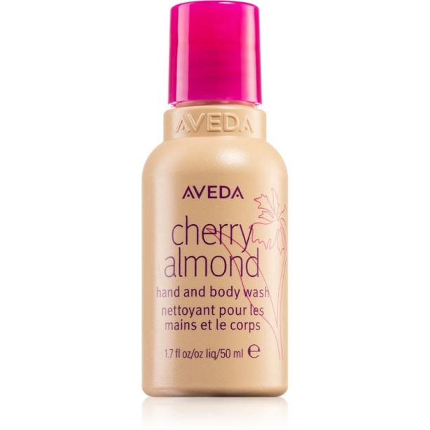 Aveda Cherry Almond Hand and Body Wash овлажняващ душ гел за ръце и тяло 50 мл. на ниска цена