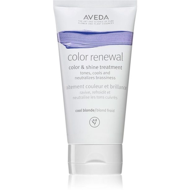 Aveda Color Renewal Color & Shine Treatment Възстановяваща цветна маска За коса цвят Cool Blonde 150 мл. на ниска цена