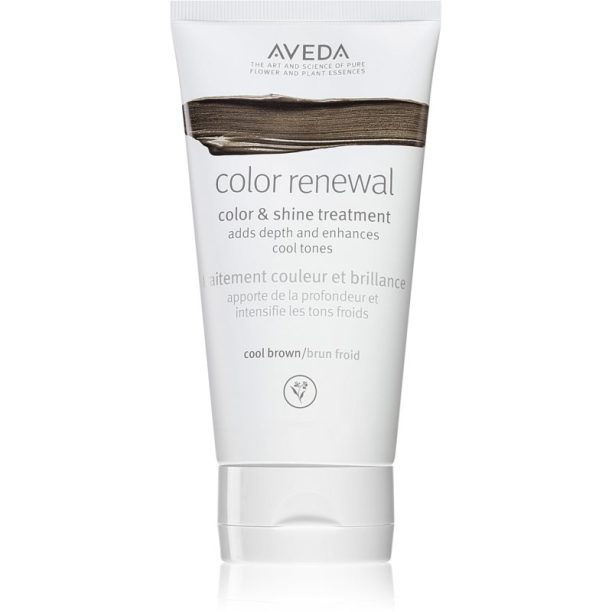 Aveda Color Renewal Color & Shine Treatment Възстановяваща цветна маска За коса цвят Cool Brown 150 мл. на ниска цена