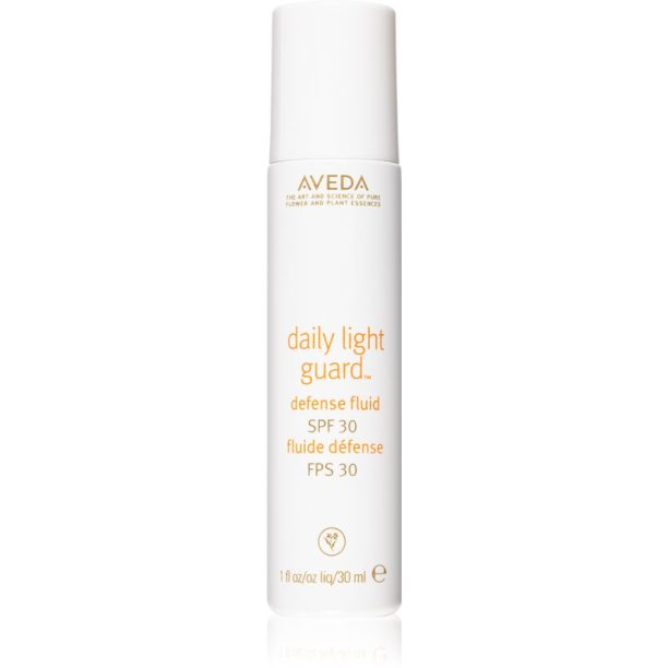 Aveda Daily Light Guard™ Defense Fluid Broad Spectrum SPF 30 минерален защитен флуид за лице SPF 30 30 мл.