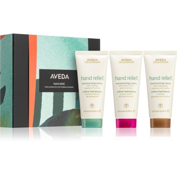 Aveda Hand Relief™ Iconic Aroma Trio подаръчен комплект (за ръце) на ниска цена